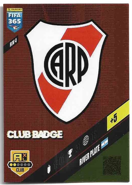Club Badge RIVER PLATE 2024 Panini FIFA 365