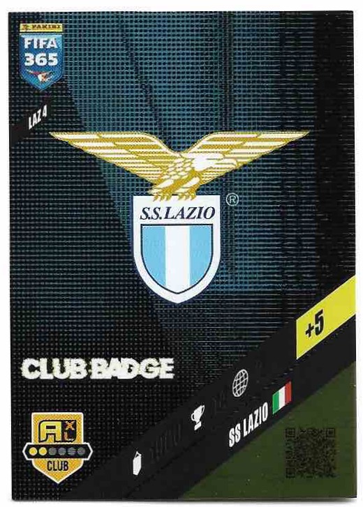 Club Badge LAZIO ROMA 2024 Panini FIFA 365