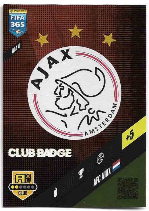 Club Badge AJAX 2024 Panini FIFA 365