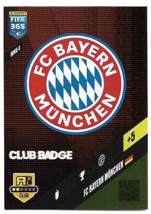 Club Badge BAYERN MUNCHEN 2024 Panini FIFA 365