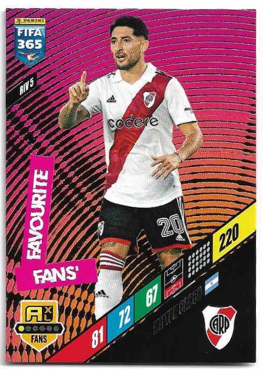 Fans Favourite MILTON CASCO 2024 Panini FIFA 365