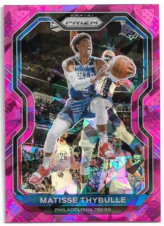 Pink Ice Prizm MATISSE THYBULLE 20-21 Panini Prizm Basketball