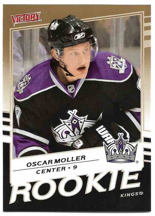 Rookie Gold Victory OSCAR MOLLER 08-09 UD Series 2