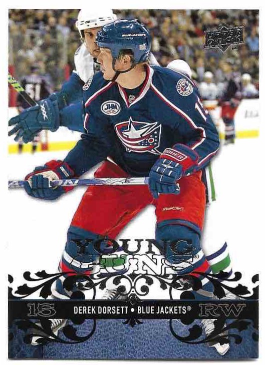 Rookie Young Guns DEREK DORSETT 08-09 UD Series 2