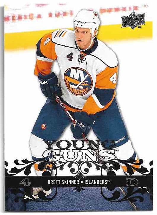 Rookie Young Guns BRETT SKINNER 08-09 UD Series 2