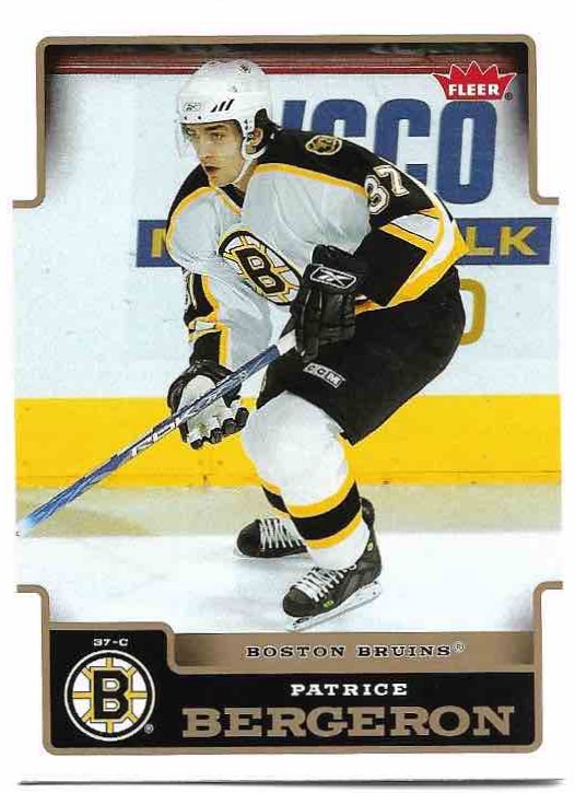 PATRICE BERGERON 06-07 Fleer Hockey
