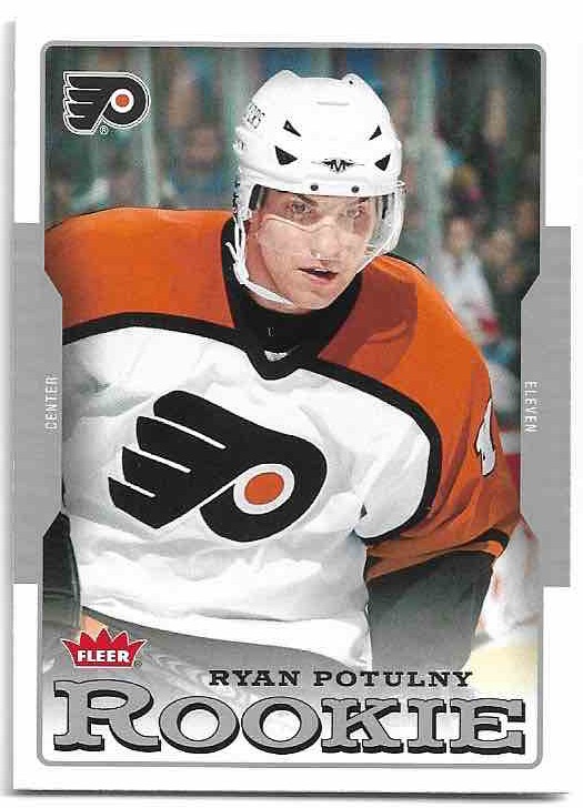 Rookie RYAN POTULNY 06-07 Fleer Hockey