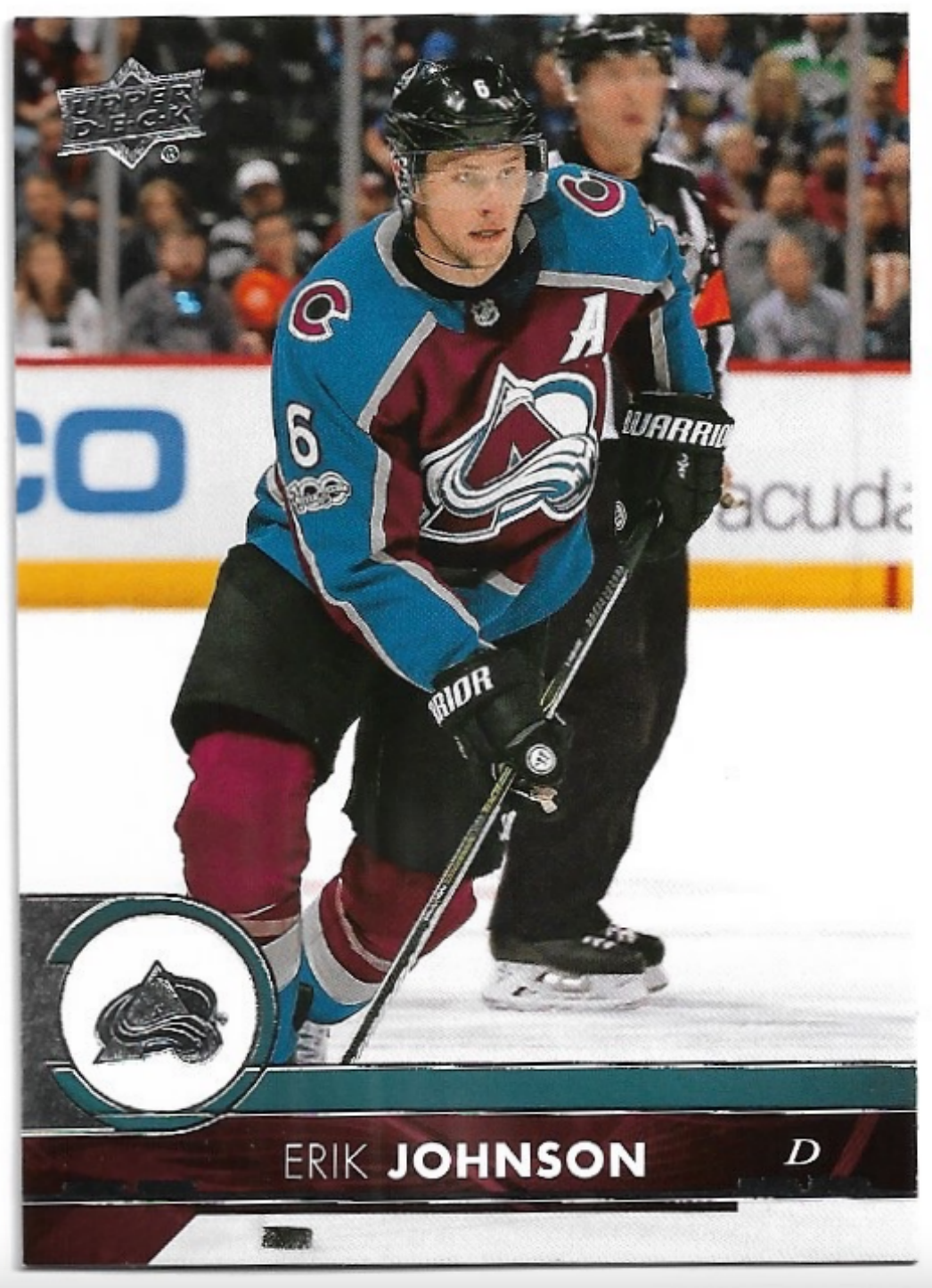 ERIK JOHNSON 17-18 UD Series 2