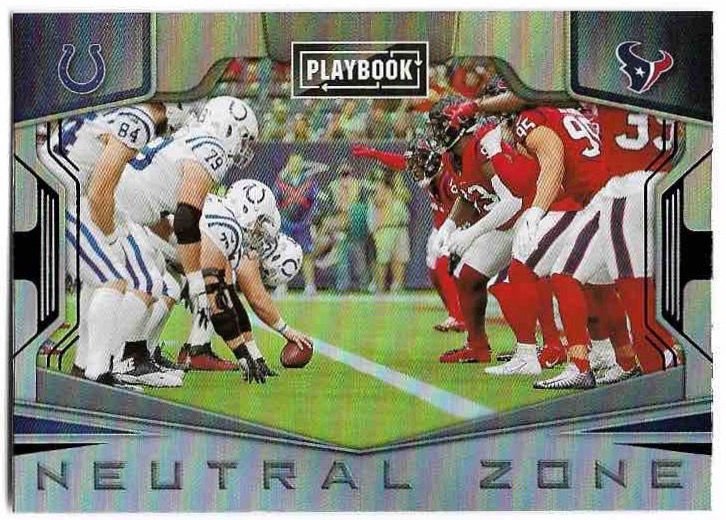 Neutral Zone INDIANAPOLIS COLTS/HOUSTON TEXANS 2022 Panini Playbook Football