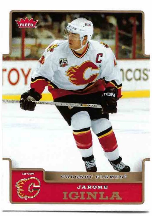 JAROME IGINLA 06-07 Fleer Hockey