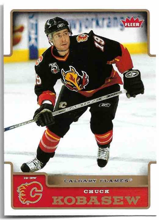 CHUCK KOBASEW 06-07 Fleer Hockey
