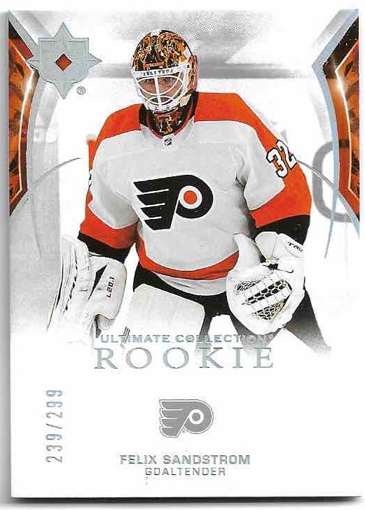 Rookie FELIX SANDSTROM 21-22 UD Ultimate Collection /299