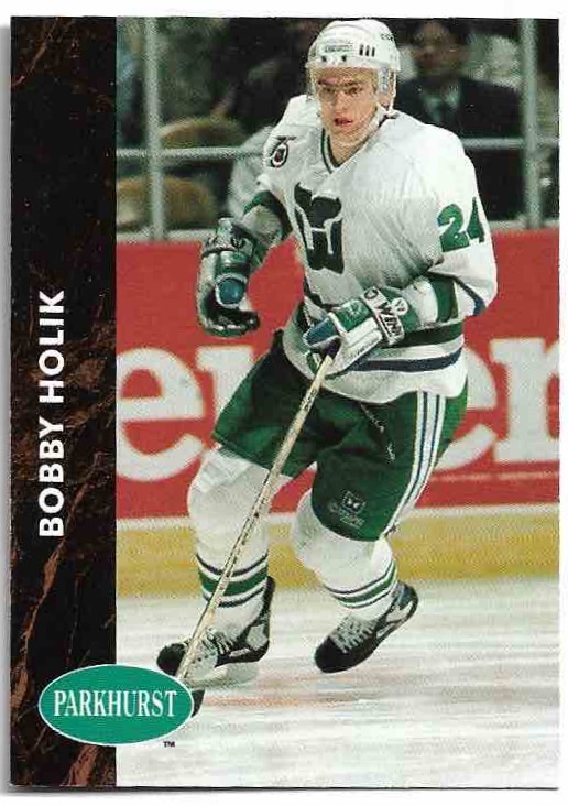 French BOBBY HOLÍK 91-92 Parkhurst