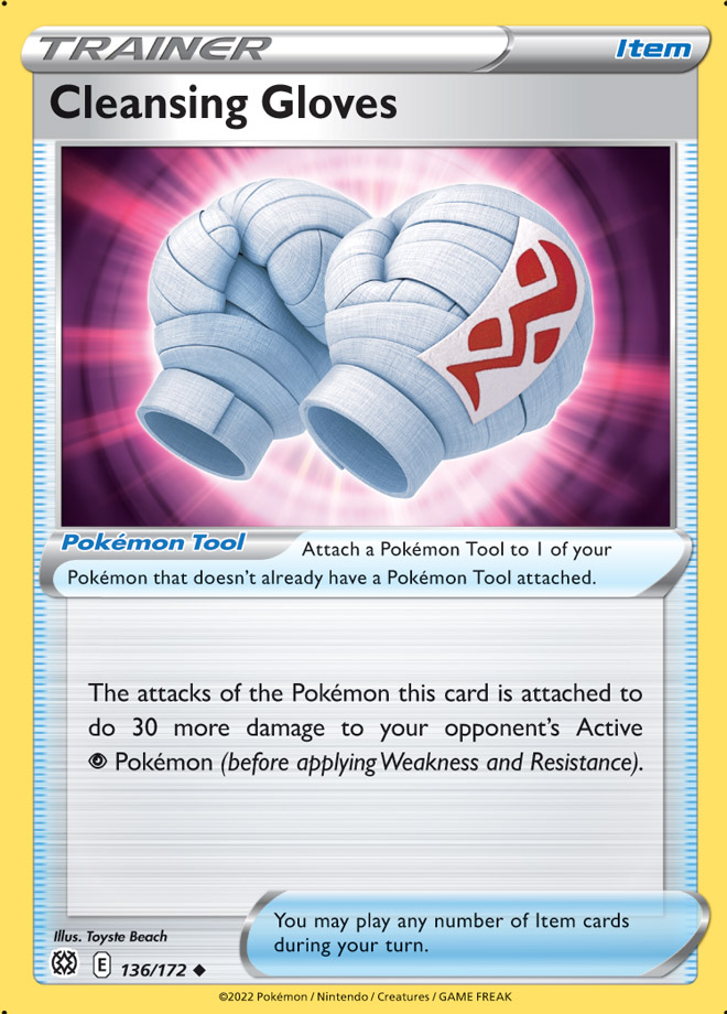 Reverse Holo -  Trainer - CLEANSING GLOVES