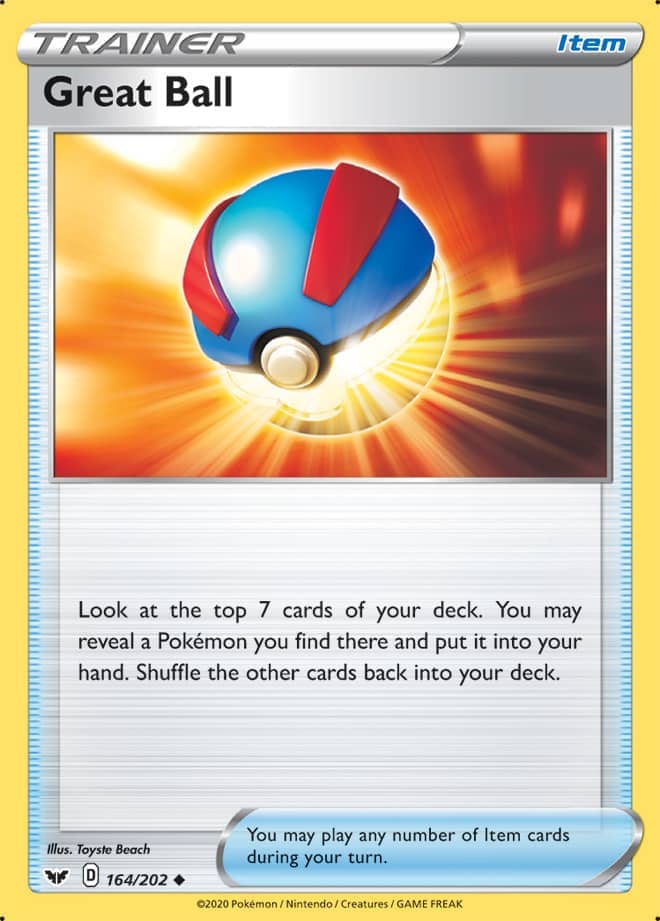 Trainer - GREAT BALL