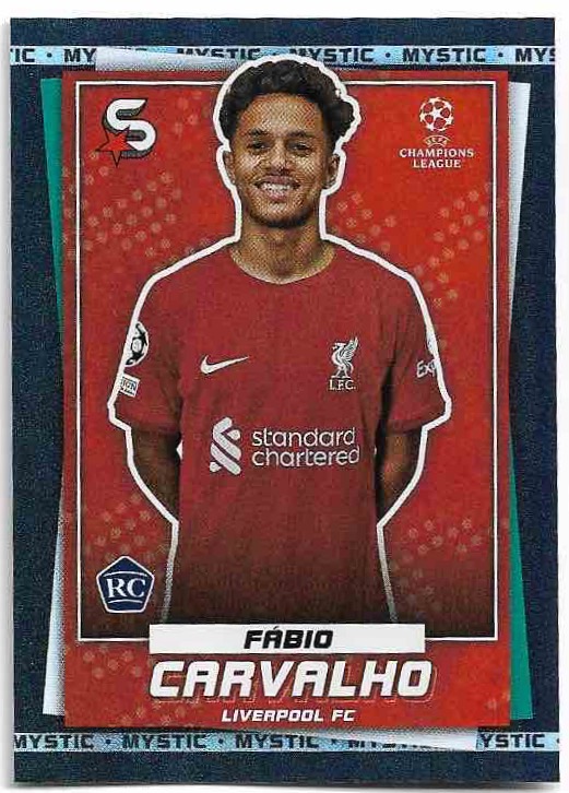 Rookie Mystic FABIO CARVALHO 22-23 Topps UEFA Superstars