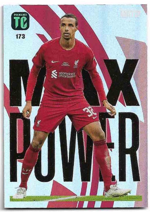 Max Power JOEL MATIP 2023 Panini Top Class