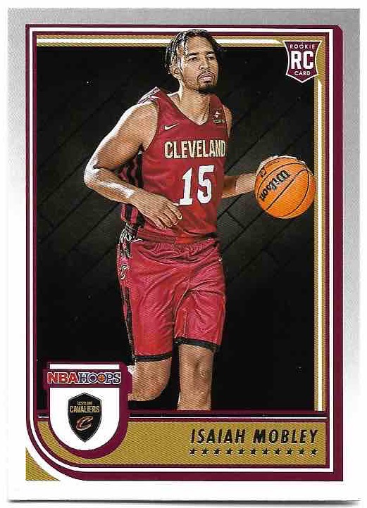 Rookie ISAIAH MOBLEY 22-23 Panini Hoops Basketball