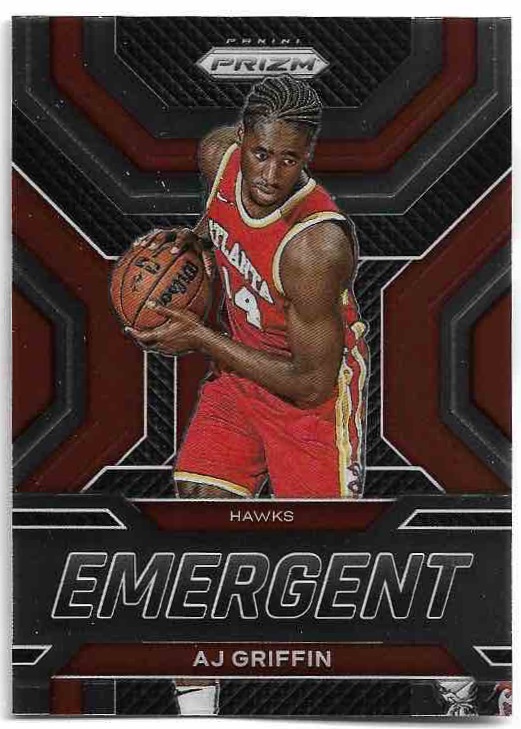 Emergent AJ GRIFFIN 22-23 Panini Prizm Basketball