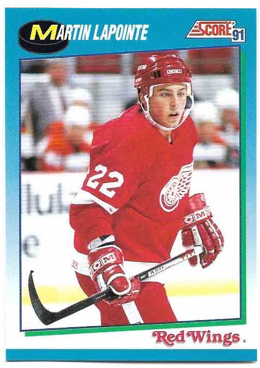 MARTIN LAPOINTE 91-92 Score