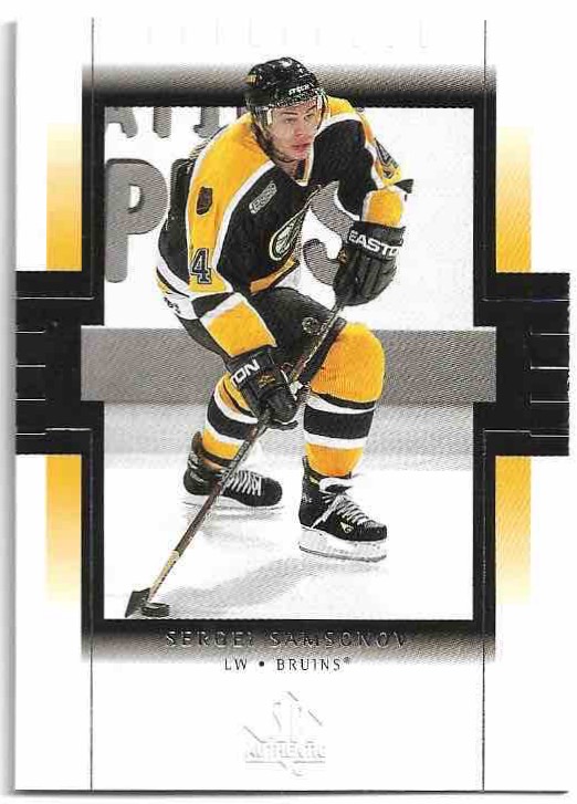SERGEI SAMSONOV 99-00 UD SP Authentic