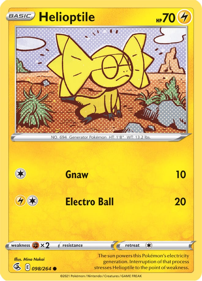 Reverse Holo -  HELIOPTILE