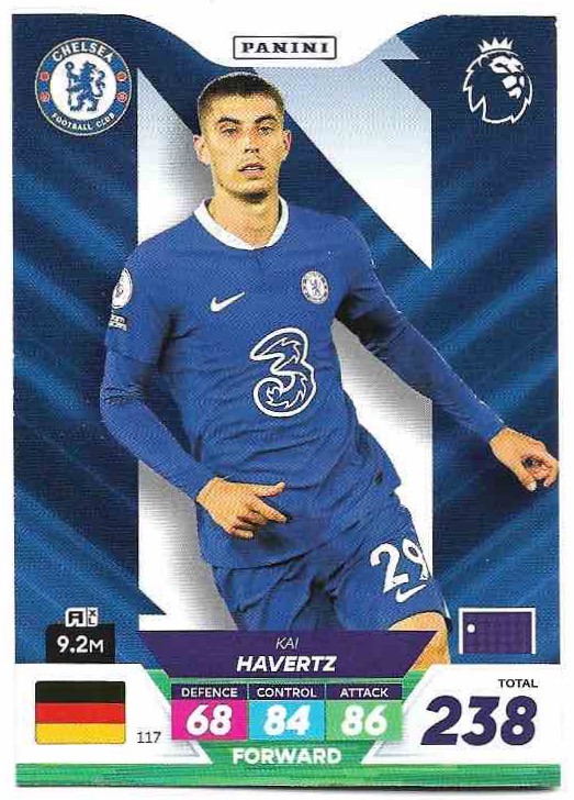 KAI HAVERTZ 2023 Panini Adrenalyn XL Premier League Plus