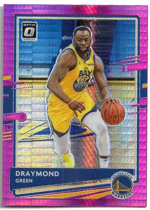Hyper Pink Prizm DRAYMOND GREEN 20-21 Panini Donruss Optic Basketball