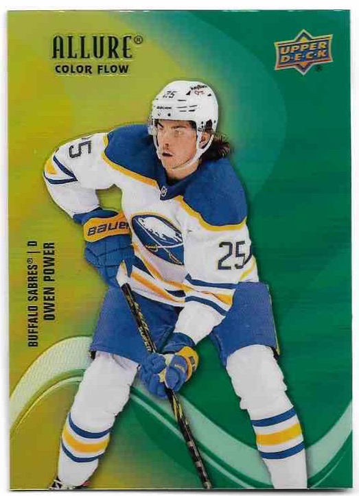 Rookie Yellow-Green Color Flow OWEN POWER 22-23 UD Allure