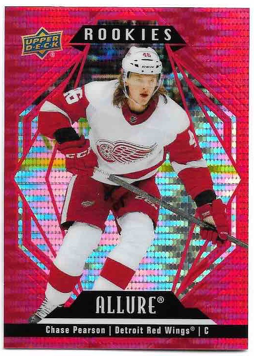 Rookie Red Rainbow CHASE PEARSON 22-23 UD Allure
