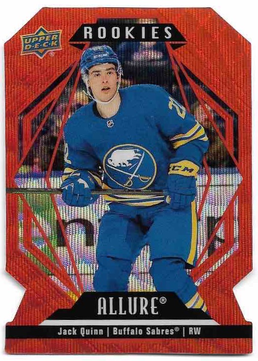 Rookie Orange Slice JACK QUINN 22-23 UD Allure