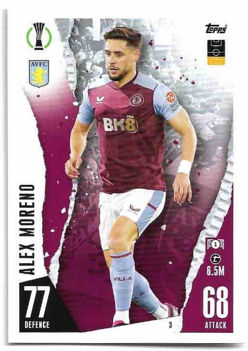 ALEX MORENO 23-24 Match Attax UCL