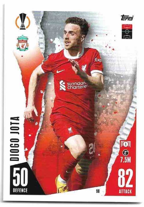 DIOGO JOTA 23-24 Match Attax UCL