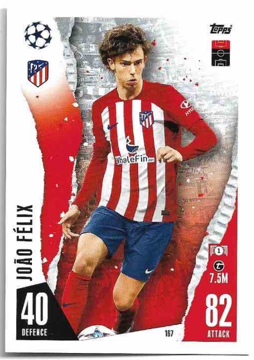 JOAO FELIX 23-24 Match Attax UCL
