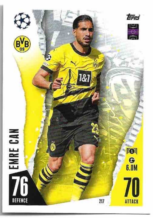 EMRE CAN 23-24 Match Attax UCL