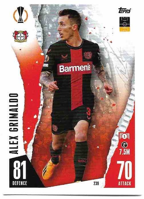 ALEX GRIMALDO 23-24 Match Attax UCL
