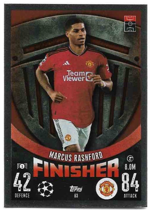Finisher MARCUS RASHFORD 23-24 Match Attax UCL