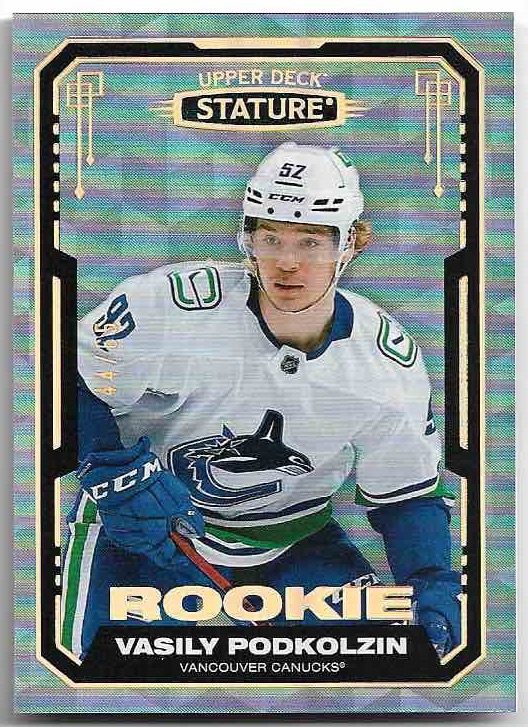 Rookie Design Variation VASILY PODKOLZIN 21-22 UD Stature /65