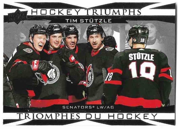 Hockey Triumphs TIM STUTZLE 23-24 UD Tim Hortons Collector's Series