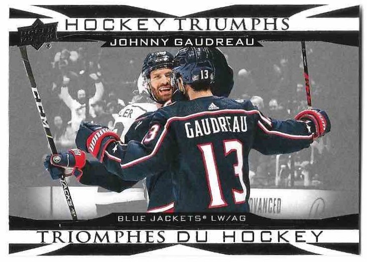 Hockey Triumphs JOHNY GAUDREAU 23-24 UD Tim Hortons Collector's Series
