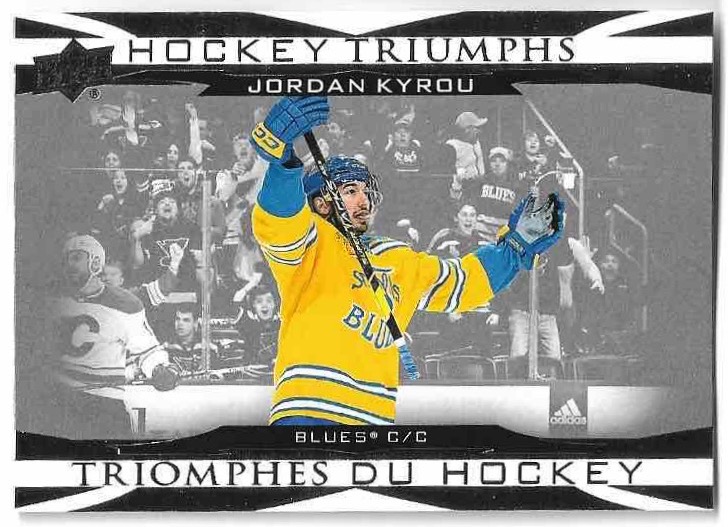 Hockey Triumphs JORDAN KYROU 23-24 UD Tim Hortons Collector's Series