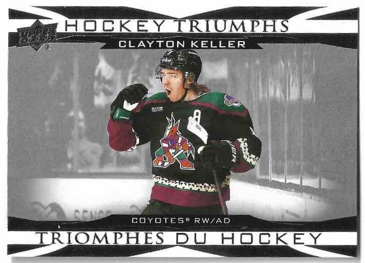 Hockey Triumphs CLAYTON KELLER 23-24 UD Tim Hortons Collector's Series