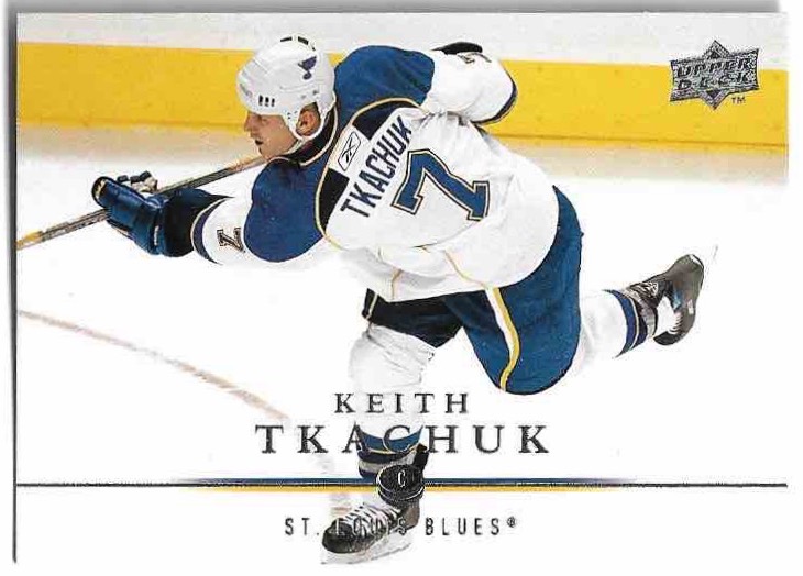 KEITH TKACHUK 08-09 UD Series 2