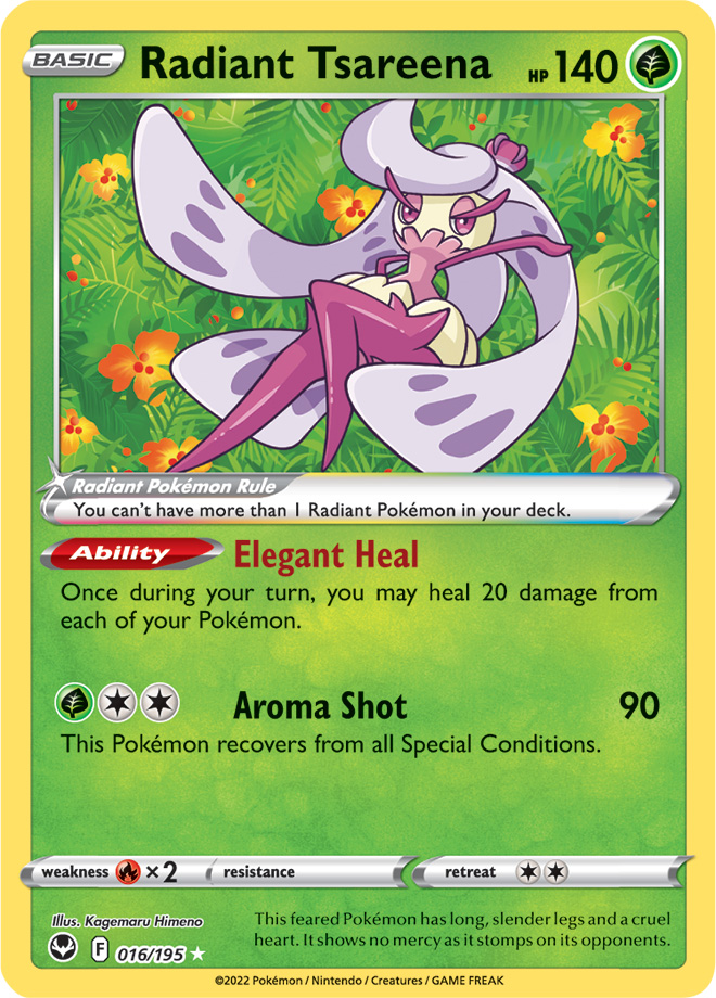 Reverse Holo - RADIANT TSAREENA