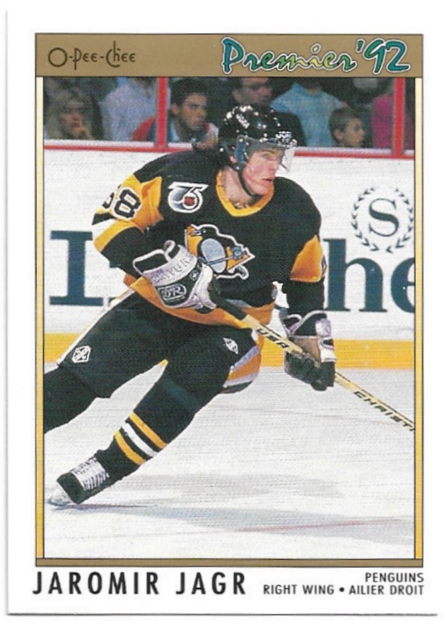 JAROMÍR JÁGR 91-92 O-Pee-Chee Premier