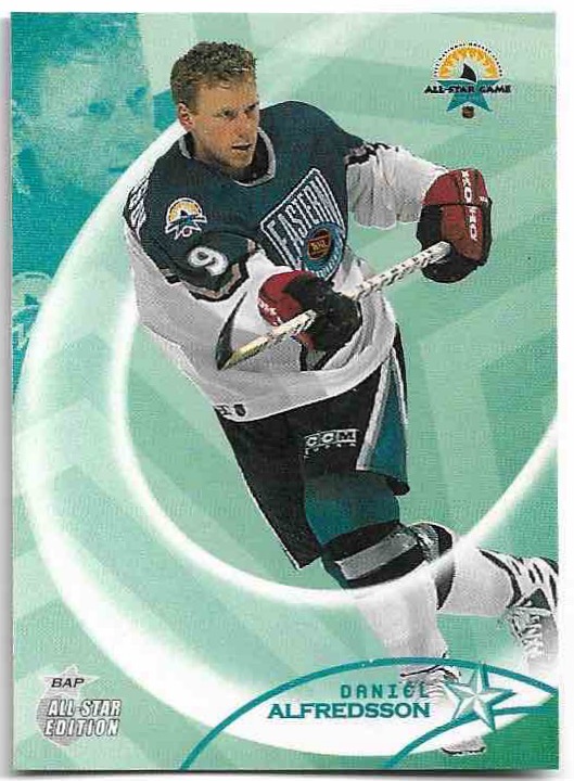 DANIEL ALFREDSSON 02-03 In the Game Be A Player All-Star Edition