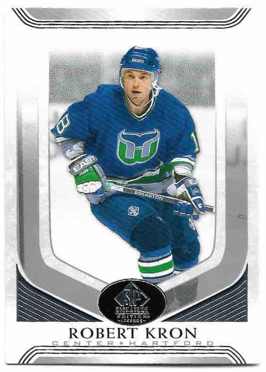 ROBERT KRON 20-21 UD SP Signature Legends