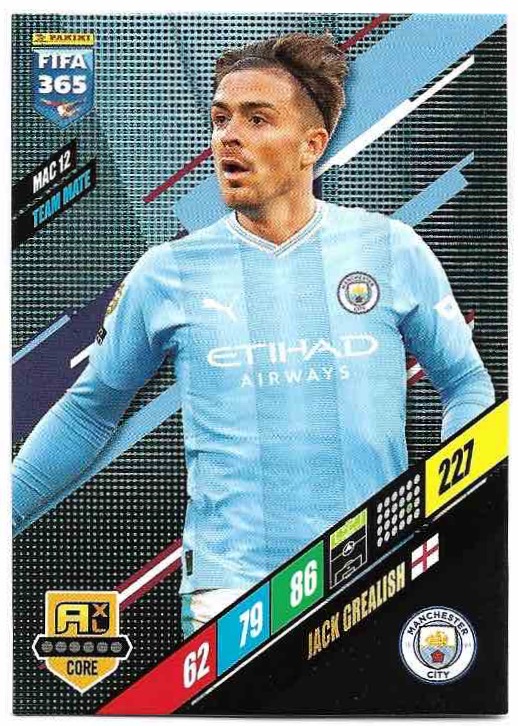 JACK GREALISH 2024 Panini FIFA 365