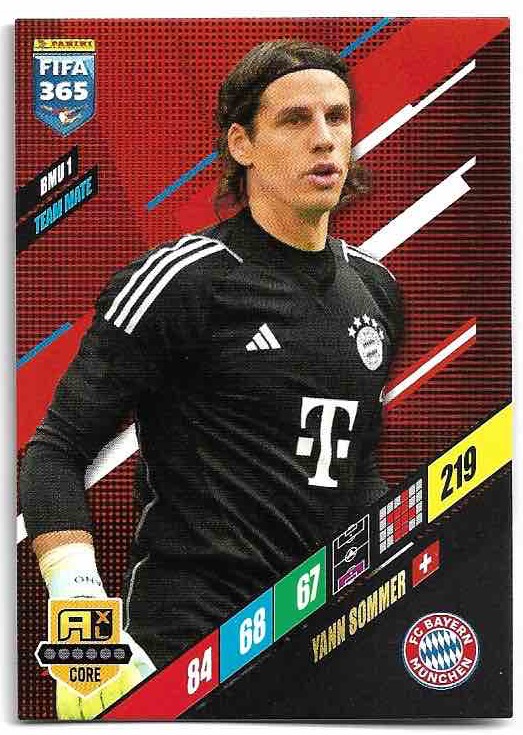 YANN SOMMER 2024 Panini FIFA 365