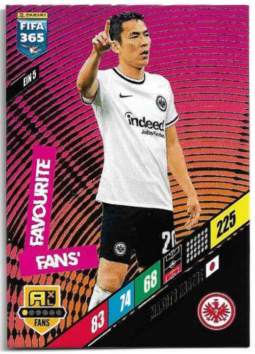Fans Favourite MAKOTO HASEBE 2024 Panini FIFA 365